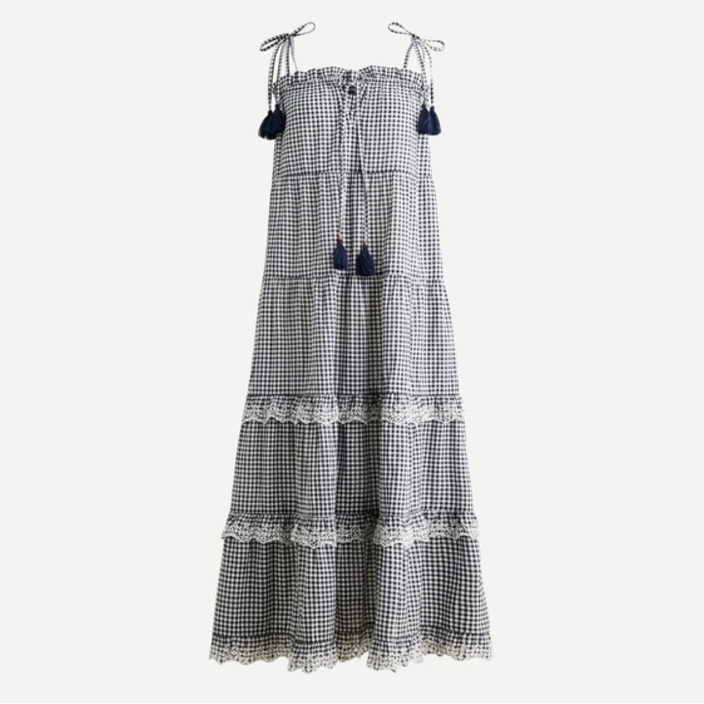 J.Crew gingham dress